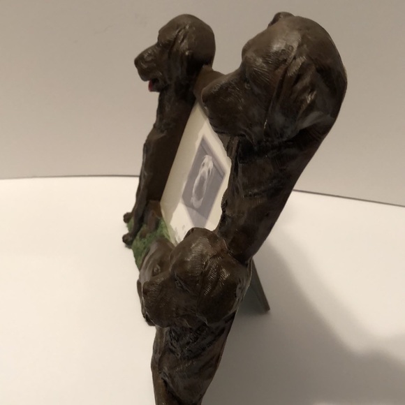 Three 3D Chocolate Labs 4” x 6” Picture Frame - Picture 7 of 9